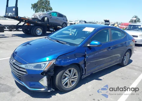 2019 Hyundai Elantra Sel from USA, damaged, VIN 5NPD84LF1KH433978
